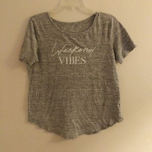 OLD NAVY grey relaxed t-shirt, M